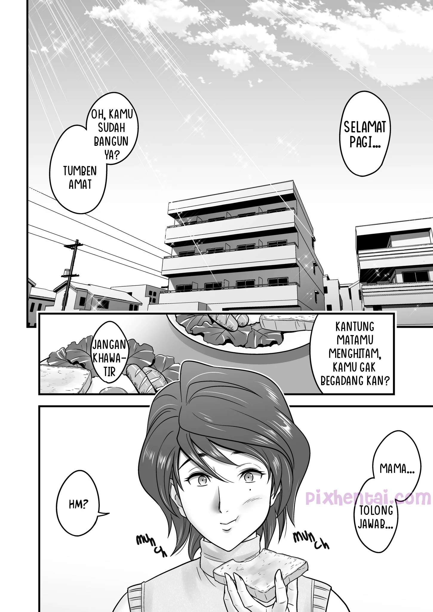 Komik hentai xxx manga sex bokep Haha ga tomo Kano ni nattanode 45